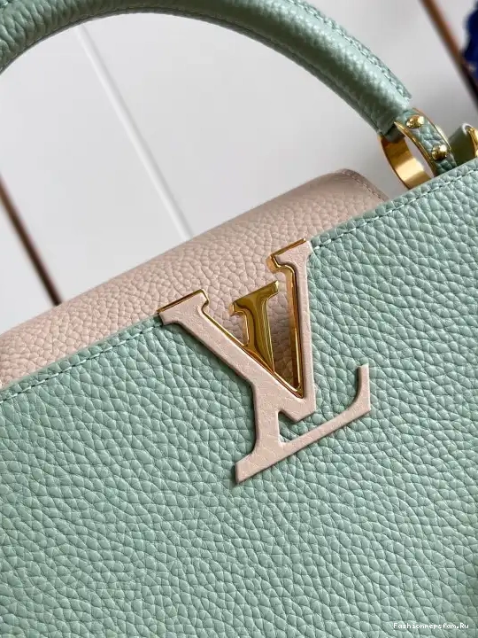 FS CHEAP CAPUCINES VUITTON BB-31.5*20*11CM LOUIS 0705